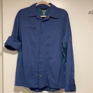 Mountain HardWear Mens vented hiking shirt M